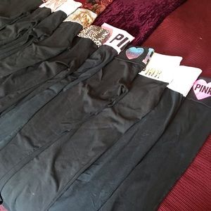 10 PINK YOGA PANTS!! Size Small